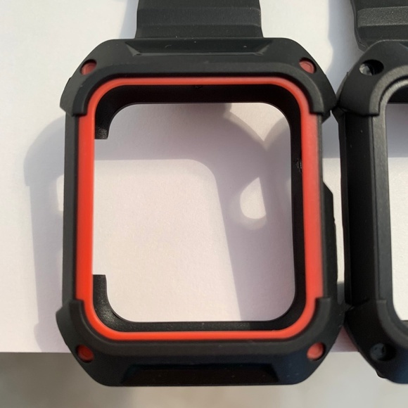 Apple Watch protective case band 38mm black - Picture 3 of 4